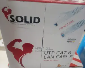 Solid Cat 6 Utp Cable 100 Meters
