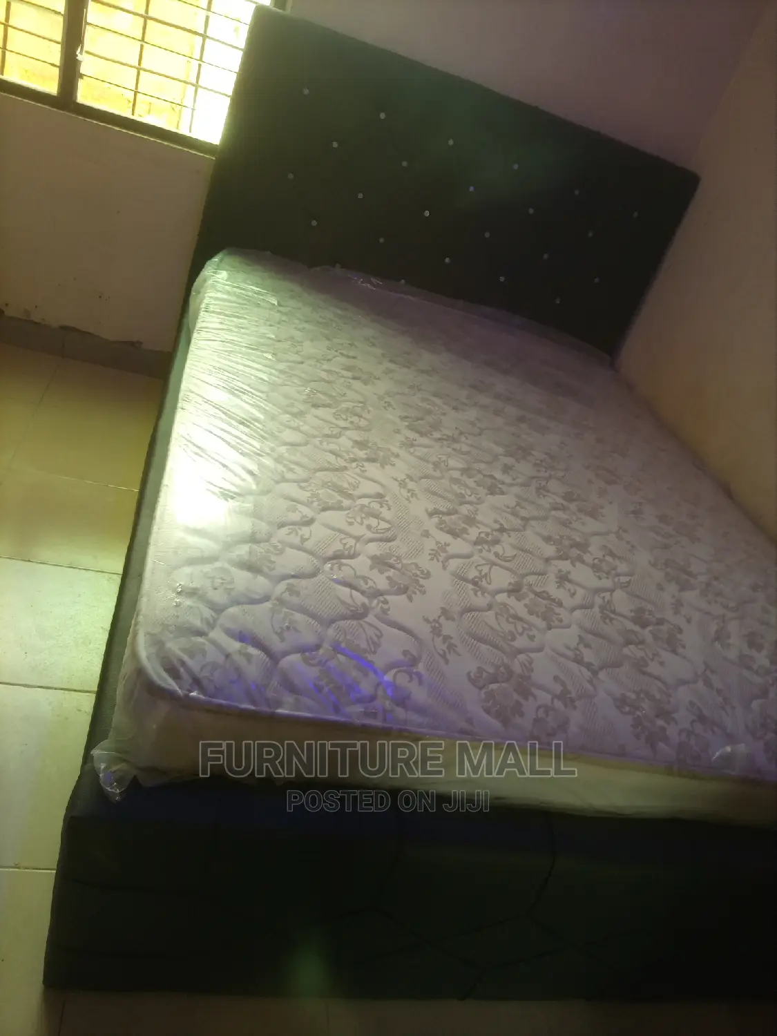 New Double Bed With Mattress . Delivery Free