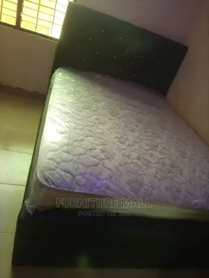 New Double Bed With Mattress . Delivery Free