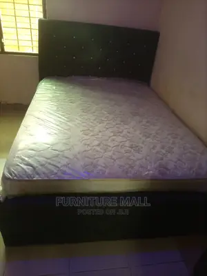 New Double Bed With Mattress . Delivery Free