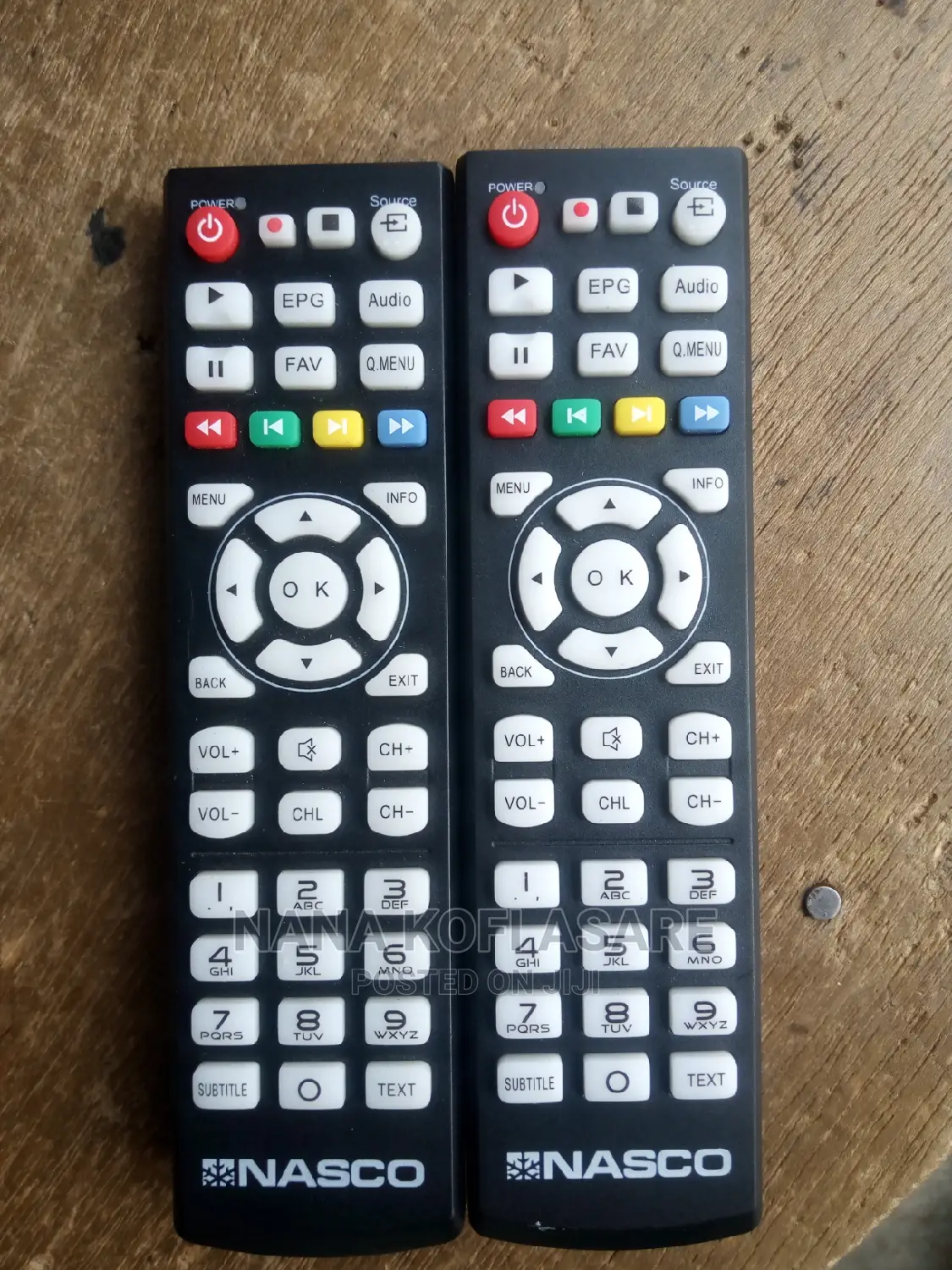Nasco Remote Control 2020/2021 Model