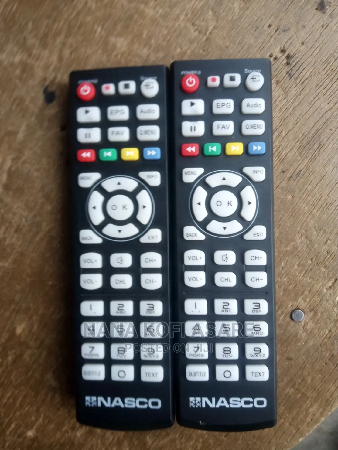 Nasco Remote Control 2020/2021 Model