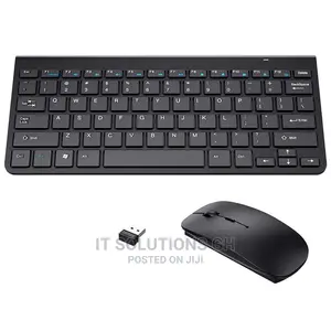 Wireless Keyboard and Mini Mouse