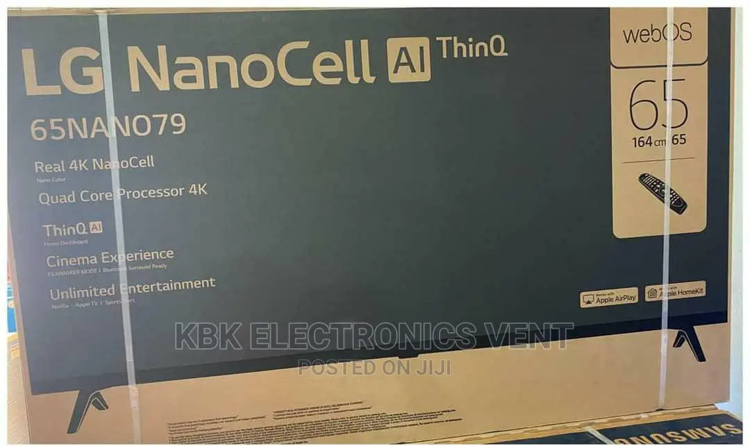 LG 65"( 65NANO80T6A ) Smart Satellite Led TV