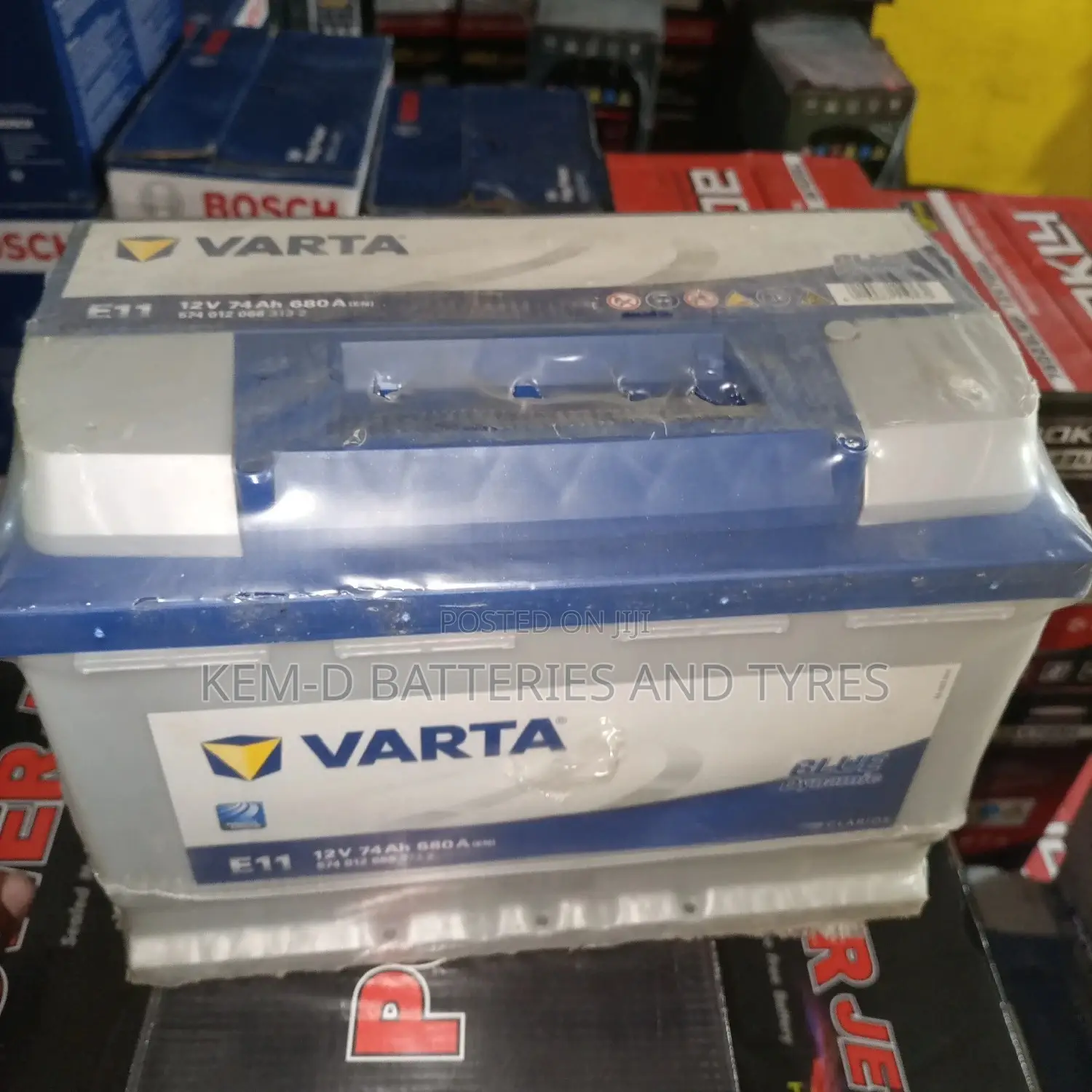 VARTA BATTERY- 15 Plates - Free Delivery