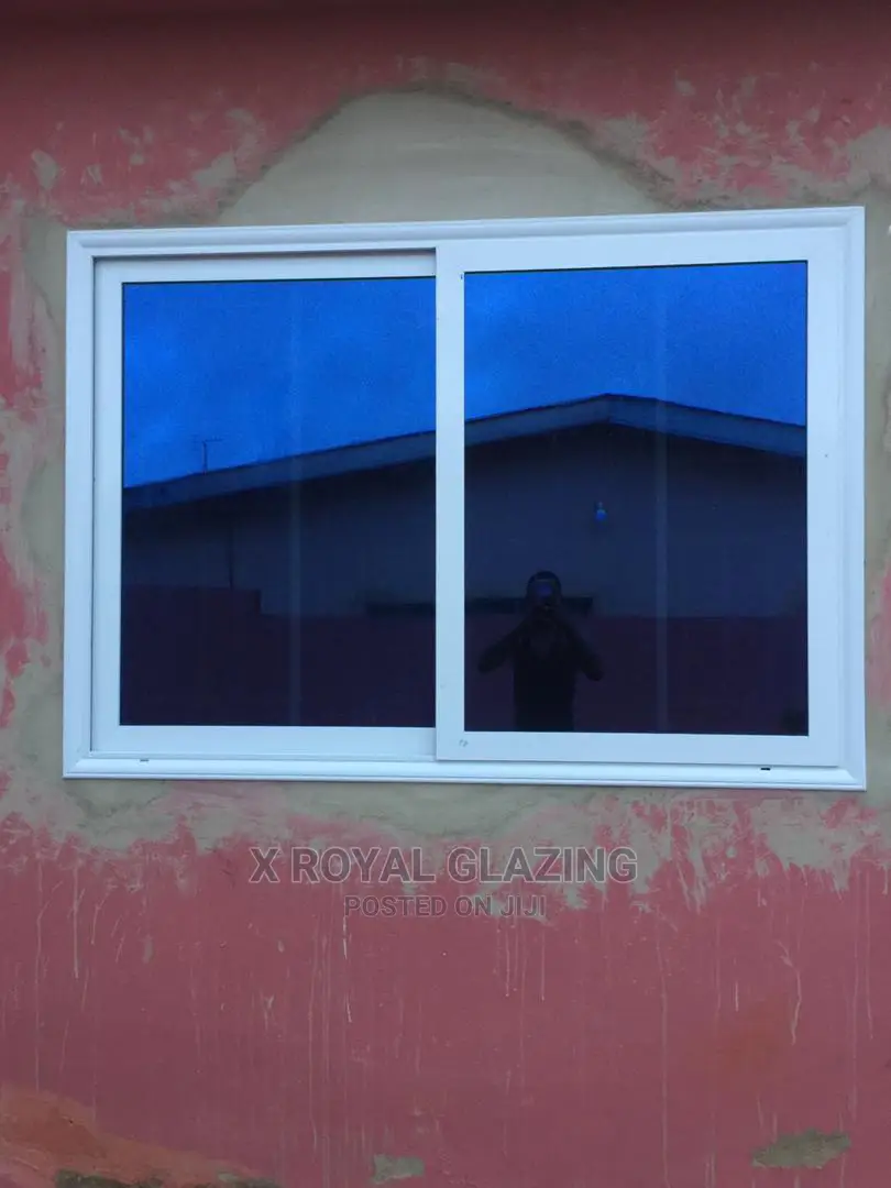 Single Glazed With Blue Glass Sliding Windows