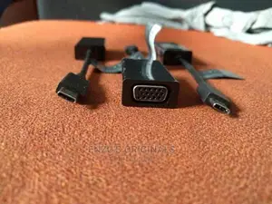 Type-C or USB-C to VGA HP Branded. Macbook 2017 to VGA