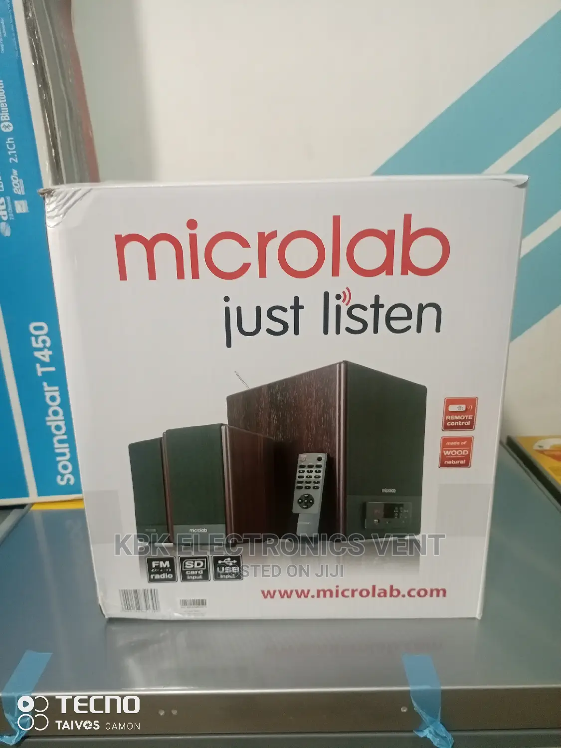 Microlab Fc530u- Fm- Usb- SD Slot Remote