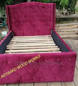 Quality Fabric Double Bed