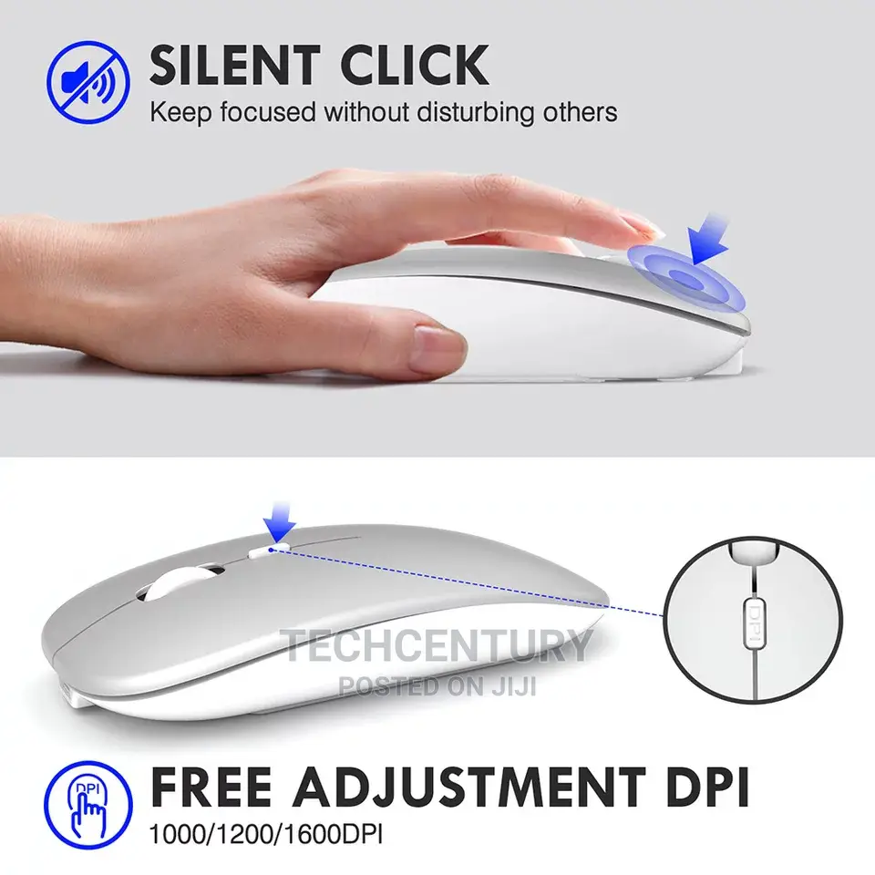 Inphic Bluetooth Mouse 3 Modes