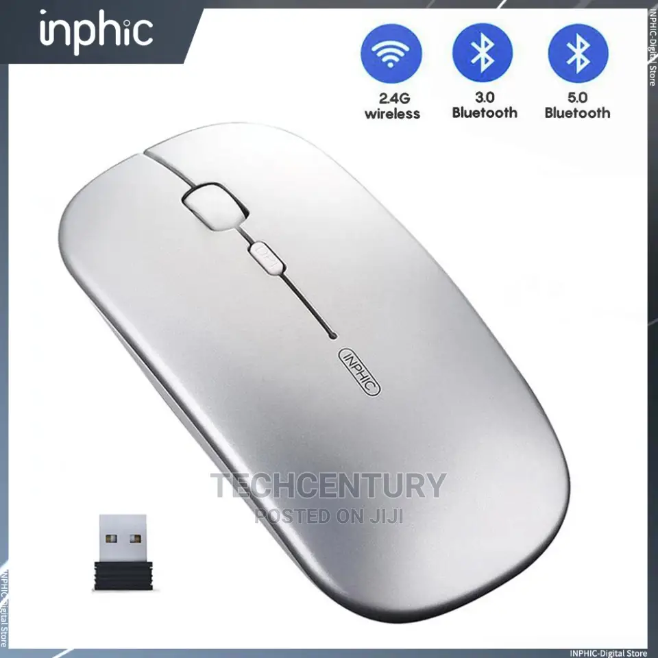 Inphic Bluetooth Mouse 3 Modes