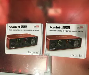 Focusrite Scarlett Solo (3rd Gen) USB Studio Soundcard