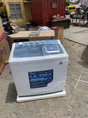 Wash With Ease With the New Midea 12kg Semi Automatic Machin