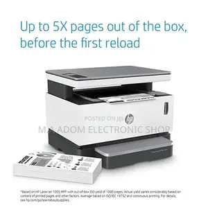 3 in 1 Hp Neverstop Laser Mfp 1200n Printer