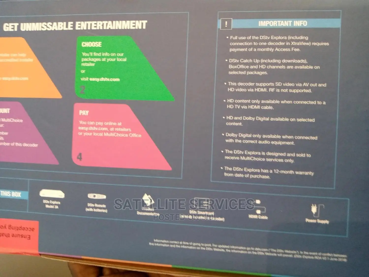 DSTV Explora Decoder