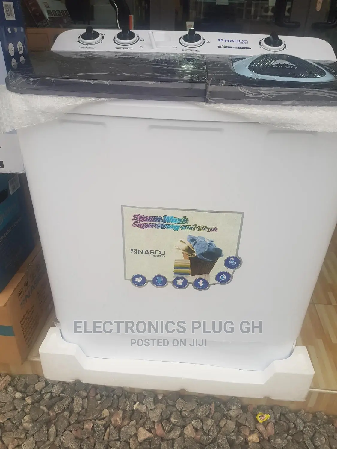 Nasco 11kg Twin Tub Washing Machine