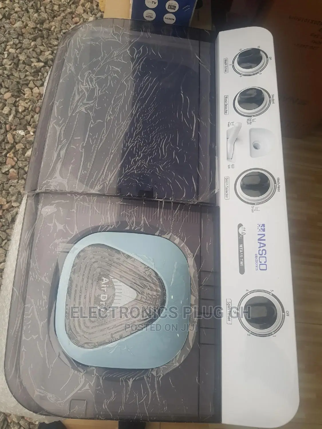Nasco 11kg Twin Tub Washing Machine