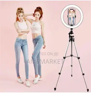 Ring Light + 102cm Tripod Stand. Video Pic