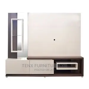 Entertainment Unit (Off-White Brown)