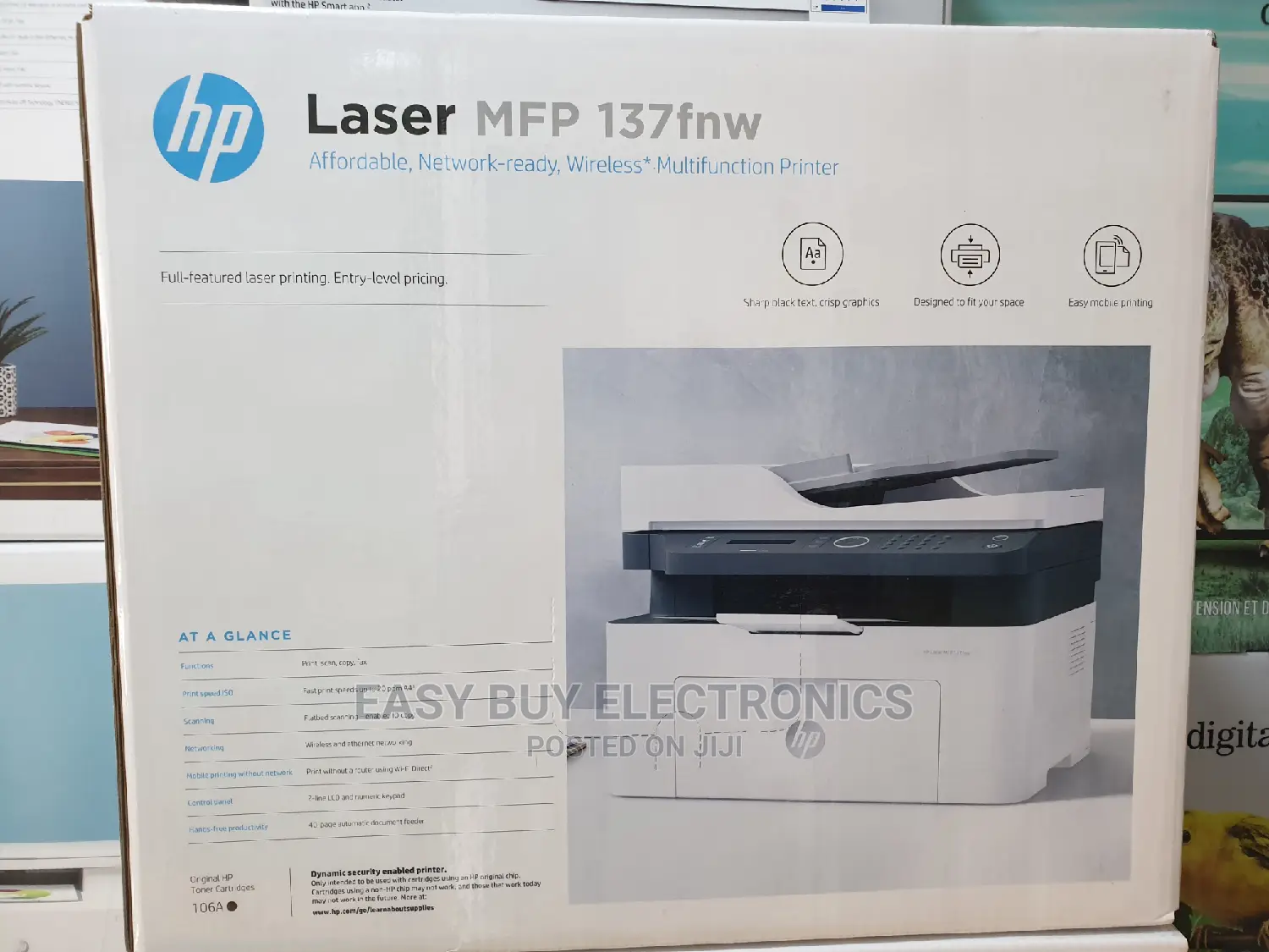 Office Personal Use HP MFP 137fnw Printer