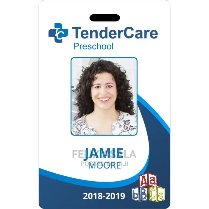 Plastic Id Card Printing Services, Glossy