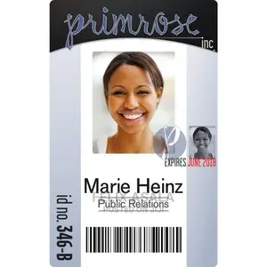 Plastic Id Card Printing Services, Glossy