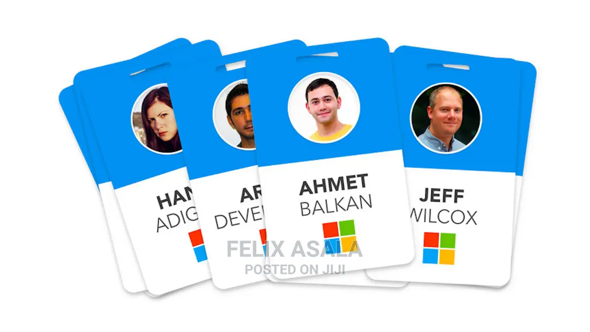 Plastic Id Card Printing Services, Glossy