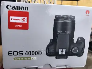 Canon Digital DSLR Camera Eos 4000d With EF-S 18-55 LENS