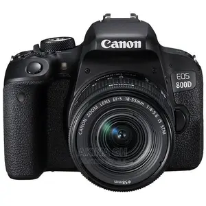 Canon DSLR Camera Eos 800d With EF-S 18-55mm F3.5-5.6 Lens