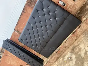Executive Black Queen Size Bed. Free Delivery
