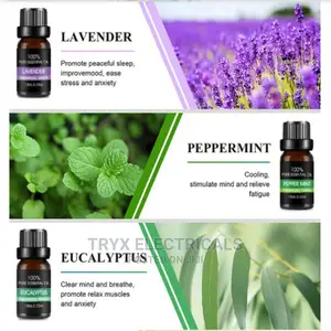Essential Oil for Aroma Diffuser/Humidifier_10ml X 6pcs Set