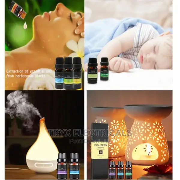 Essential Oil for Aroma Diffuser/Humidifier_10ml X 6pcs Set