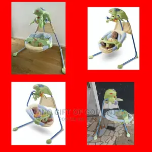 Fisher-Price Papasan Cradle Swing, Nature's Wonder