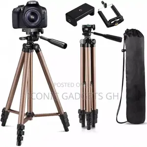 Multipurpose Tripod Stand With Phone Holder 