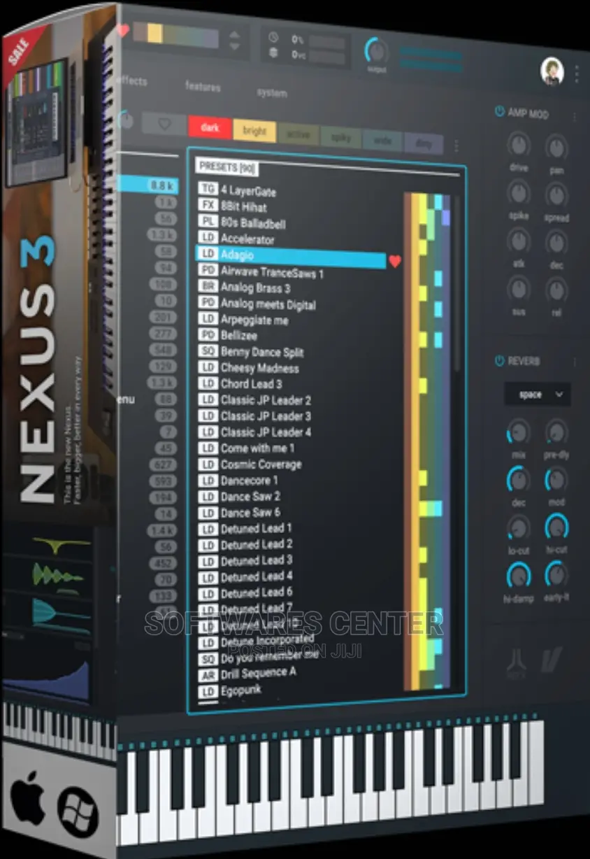 Nexus 3 for Mac/Win (176GB Presets)