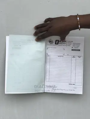 Customized Receipt Invoice