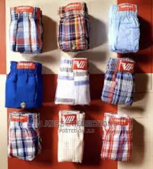 Yarrison Boxer Shorts Set -3 Pieces - Multicolor
