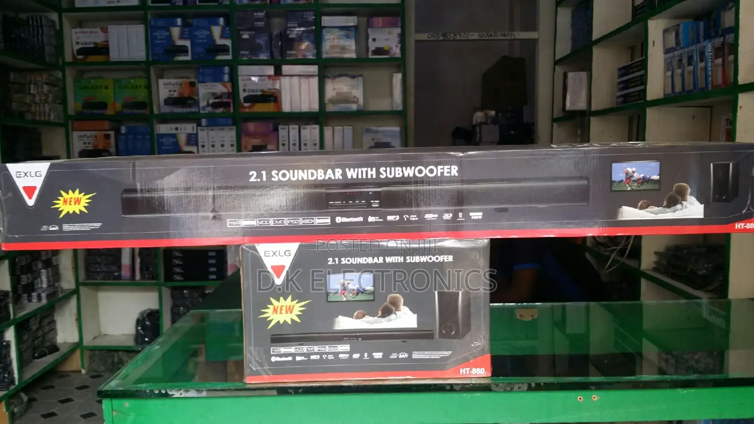 Exlg Cable Soundbar With Subwoofer