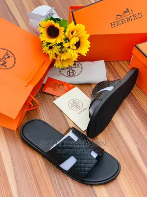 Hermes Scales Slippers