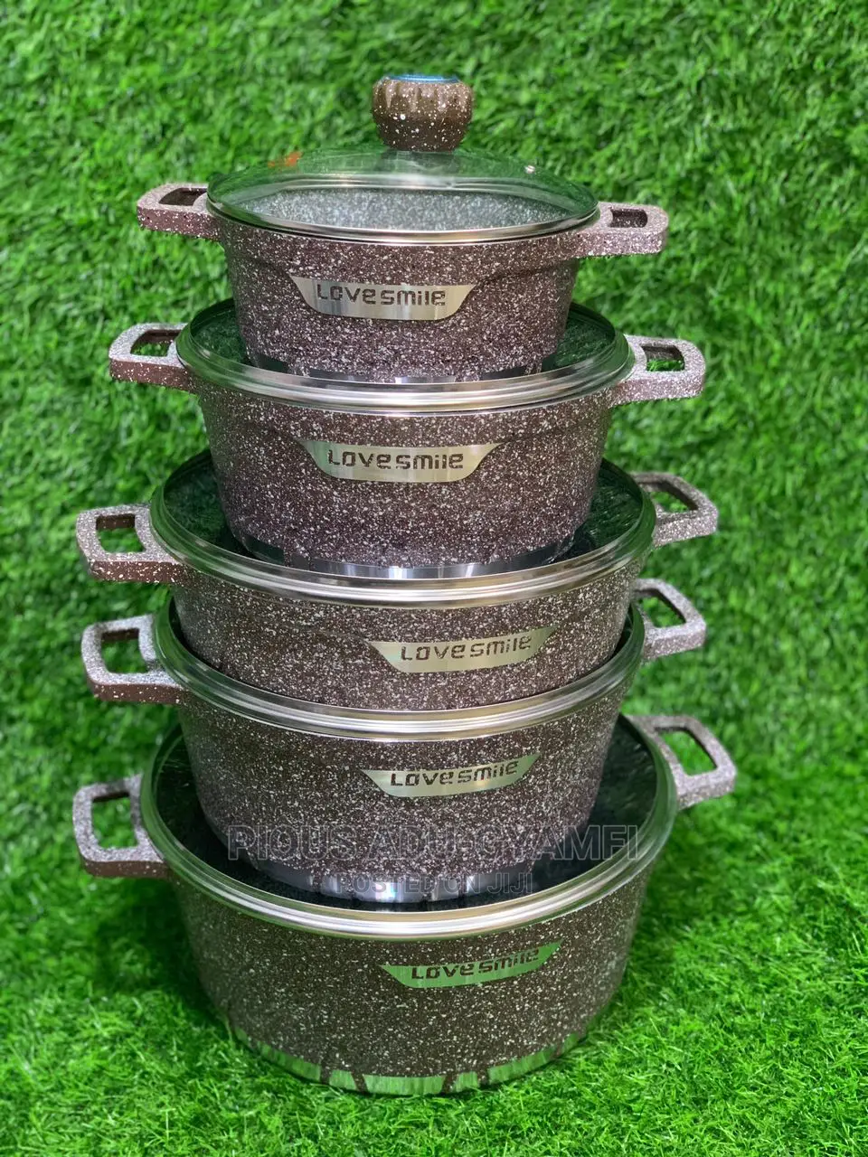 10 Pieces Love Smile Cookware