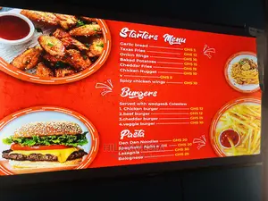 Digital Menu Design for Restaurants, Pubs , Bars and Shops