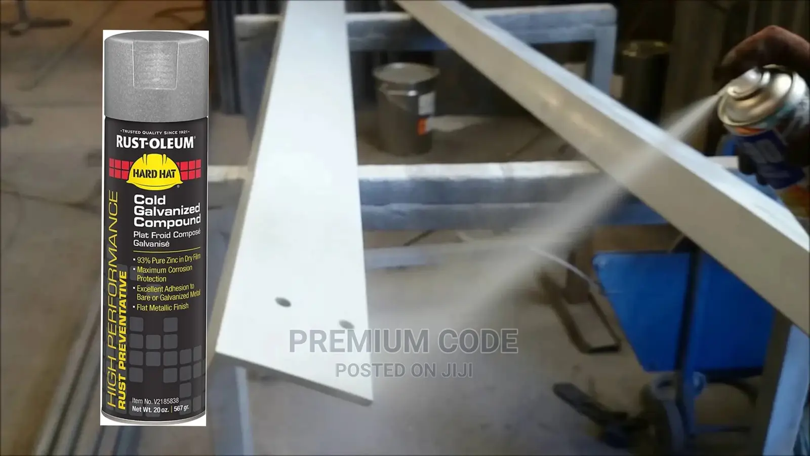 Zinc Spray 93% Zinc Rustproof