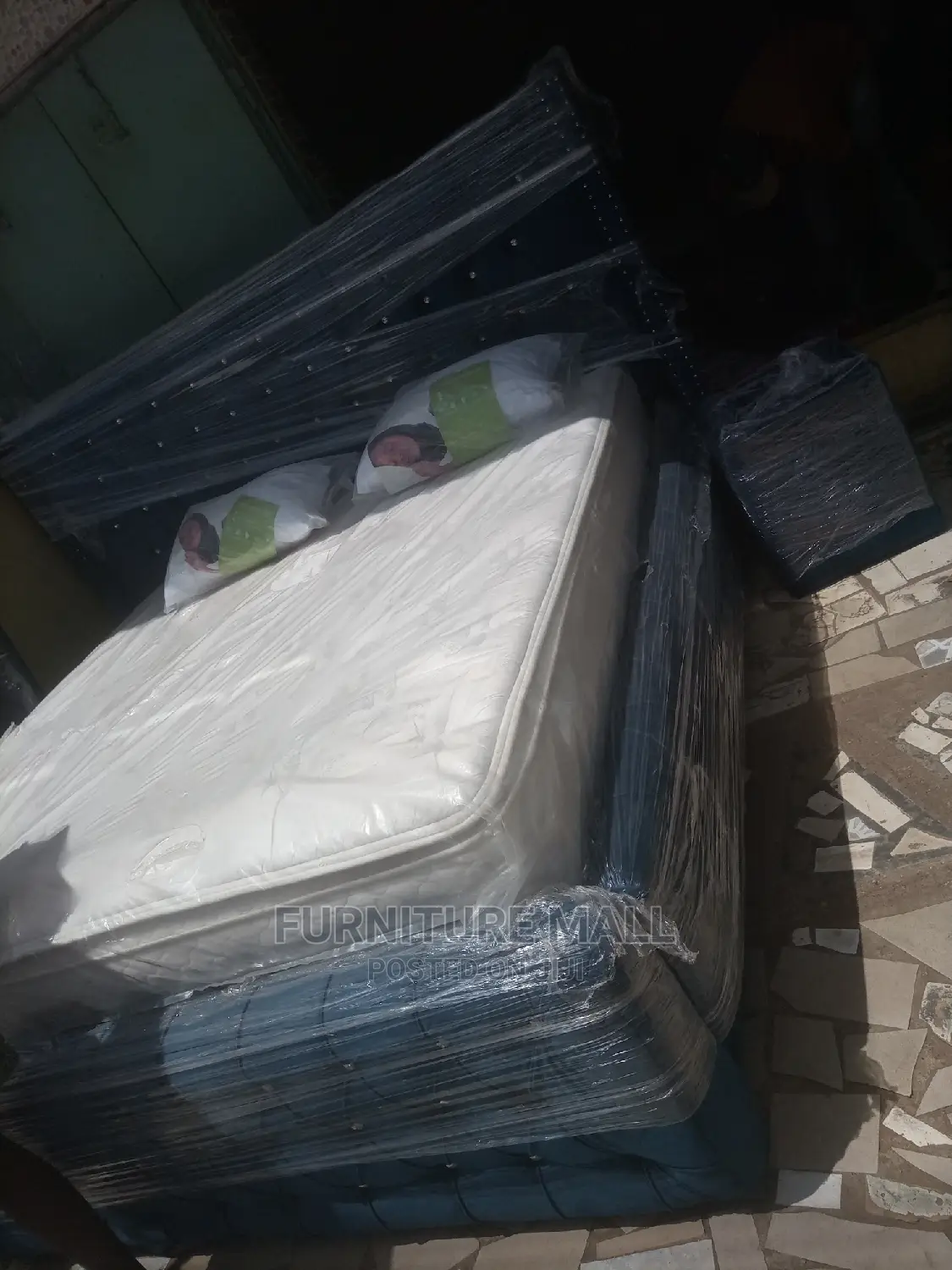 Classic Kingisize Bed With Mattress . Free Delivery