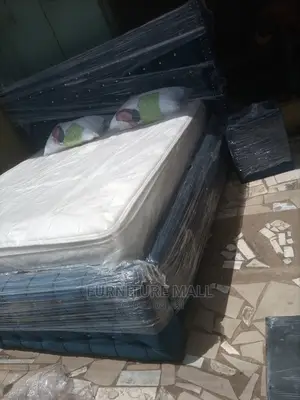 Classic Kingisize Bed With Mattress . Free Delivery