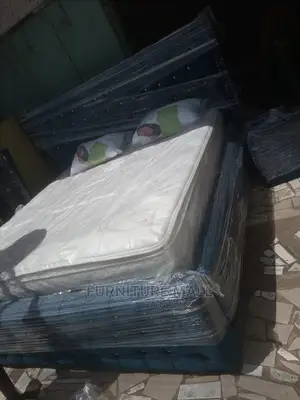 Classic Kingisize Bed With Mattress . Free Delivery
