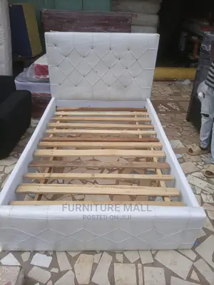 Pure White Double Bed .Free Delivery