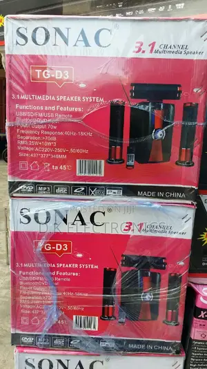 Sonac 3.1 Channel Multimedia Speaker