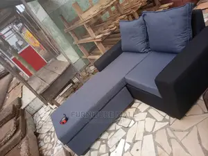 Quality 2in1 L Shaped Sofa. Free Delivery