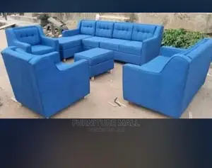 Sea Blue Sofa Set Wit Center  . Free Delivery