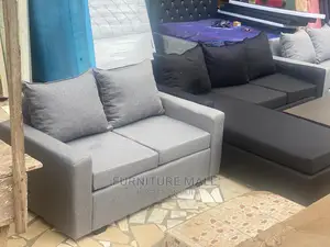 New Grray Colored 2in1 Sofa. Free Delivery Before U Pay